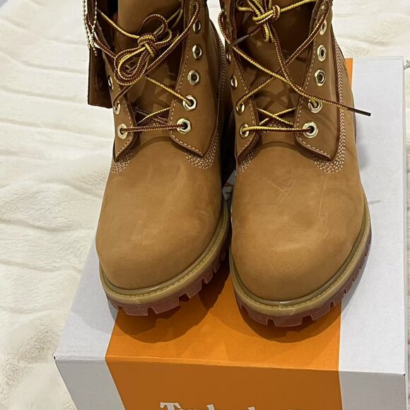 Timberland Other - 💘Wheat Nubuck Timberland Premium 6-Inch Waterproof Boot (WIDE)💗